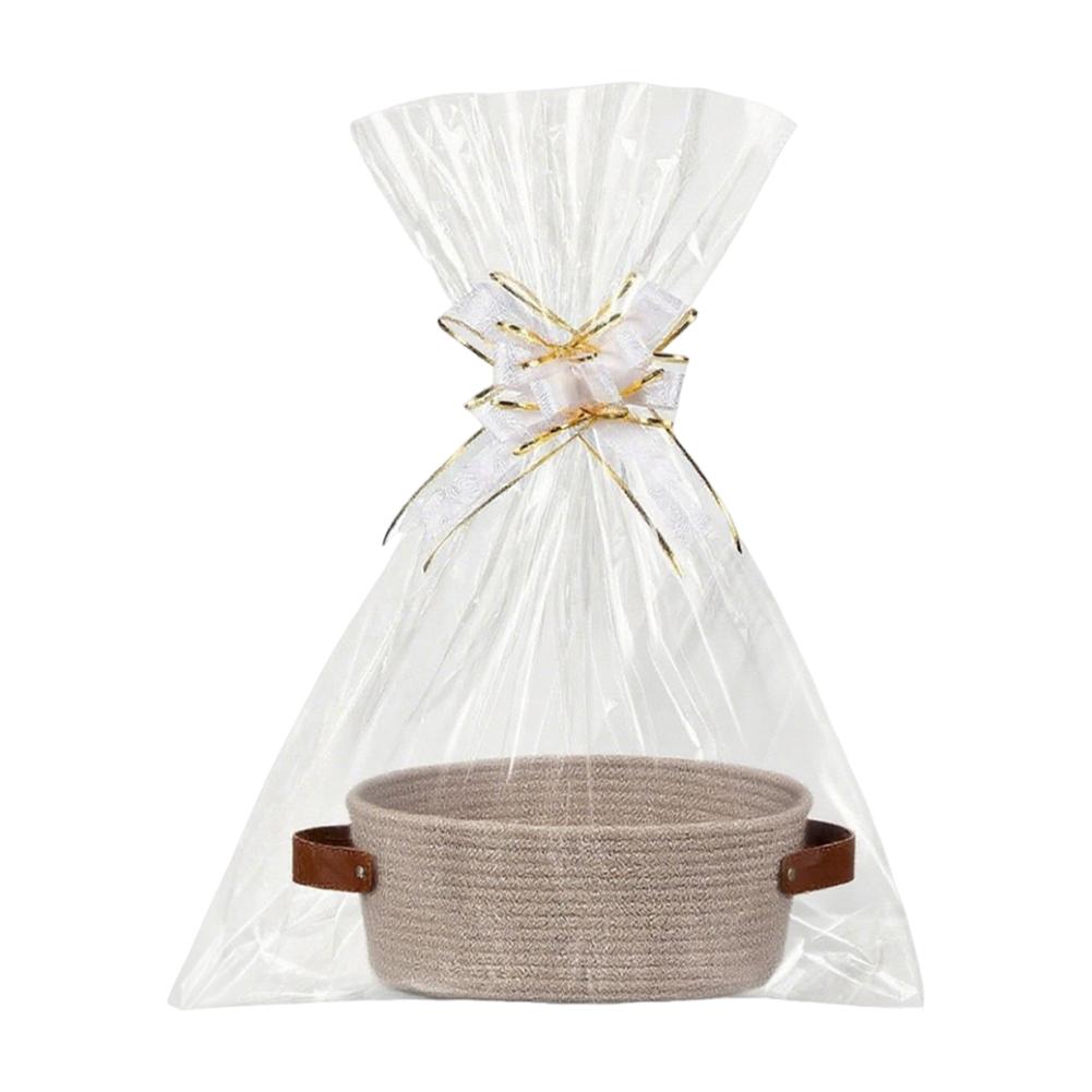 Empty Storage Box with Handle Decorative Present Baskets with Bags and Ribbons for Decoration Wedding Storage Graduation коричневий
Empty Storage Box with Handle Decorative Present Baskets with Bags and Ribbons for Decoration Wedding Storage Graduation коричневий