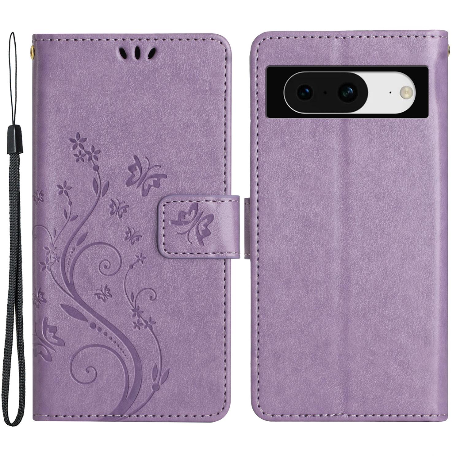 For Google Pixel 8 Case Butterfly Imprint Wallet Phone Leather Cover Light Purple
For Google Pixel 8 Case Butterfly Imprint Wallet Phone Leather Cover Light Purple