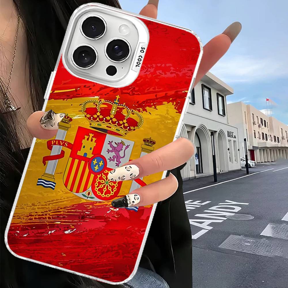 Spain Flag Phone Case For iPhone 16 15 14 13 12 11 Pro Max Matte Shockproof Back Anti Fall Matte Cover iPhone 13 pro
Spain Flag Phone Case For iPhone 16 15 14 13 12 11 Pro Max Matte Shockproof Back Anti Fall Matte Cover iPhone 13 pro