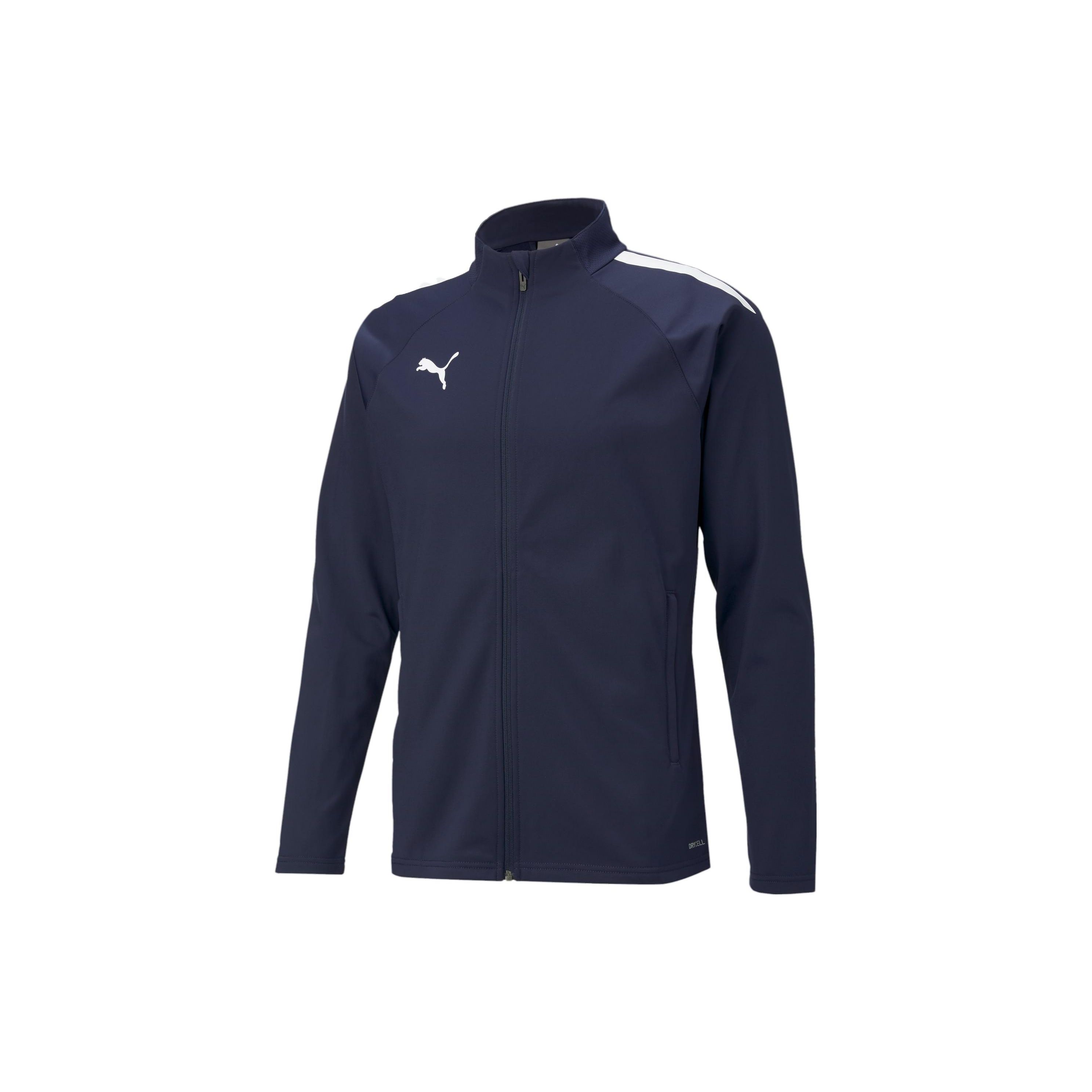 Puma Тренировочная футбольная куртка Teamliga с дизайном боковой полосы Мужская куртка Синяя 657234-06 XS
Puma Тренировочная футбольная куртка Teamliga с дизайном боковой полосы Мужская куртка Синяя 657234-06 XS