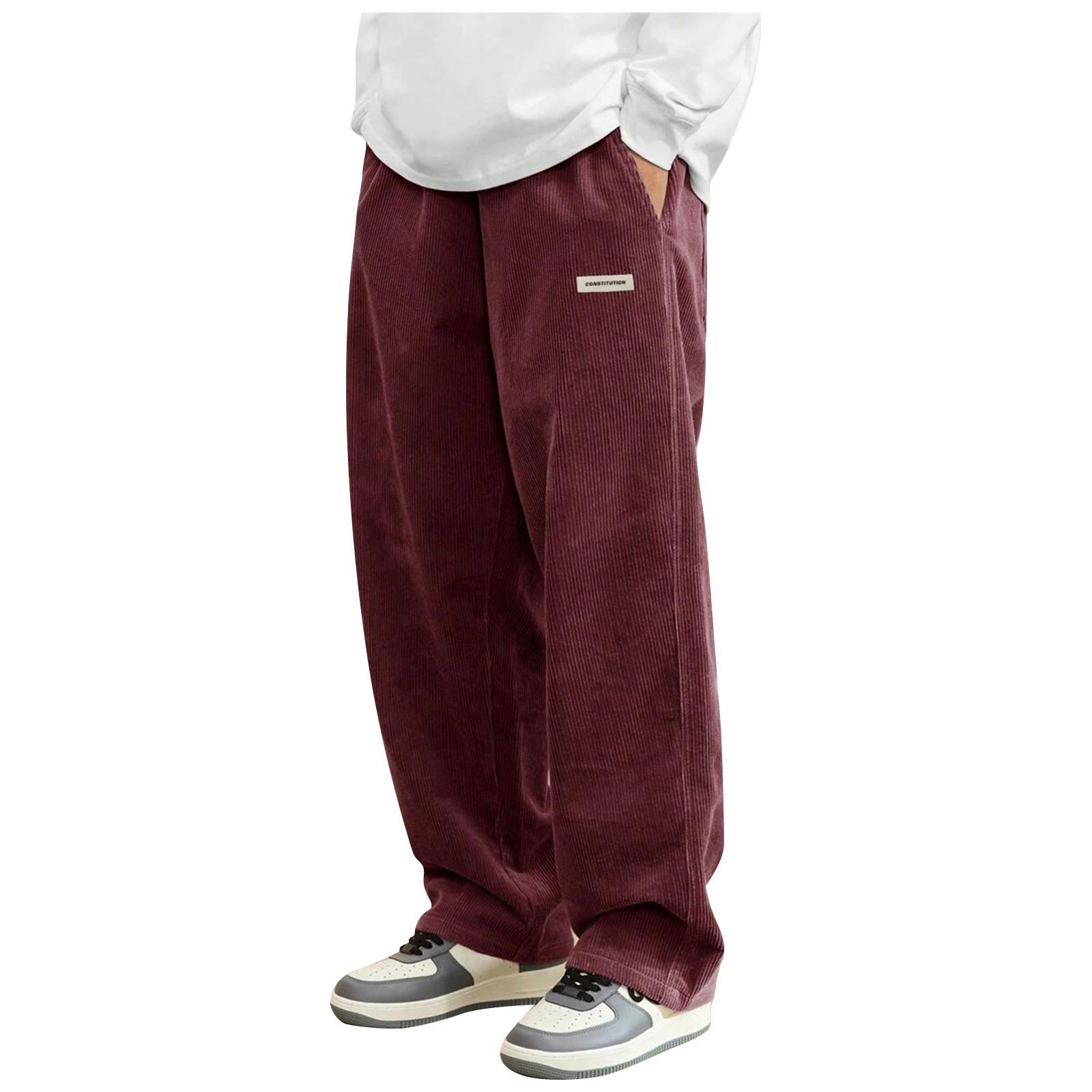 Fashion Casual Sports Pants For Men S Loose Fitting Leggings S винный
Fashion Casual Sports Pants For Men S Loose Fitting Leggings S винный