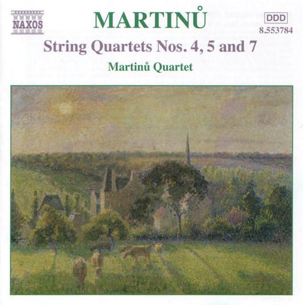CD BOHUSLAV MARTINŮ, MARTINŮ QUARTET - String Quartets Nos. 4, 5 And 7 8553784 Naxos 2002 Japan ObiClassical Used
CD BOHUSLAV MARTINŮ, MARTINŮ QUARTET - String Quartets Nos. 4, 5 And 7 8553784 Naxos 2002 Japan ObiClassical Used