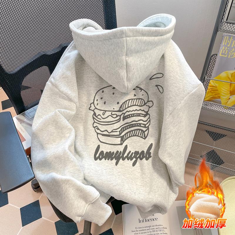 Hooded Sweater Print High Street Trend Men s Autumn and Winter Models Fleece Thickened Loose Retro Women Oversize XXXL
Hooded Sweater Print High Street Trend Men s Autumn and Winter Models Fleece Thickened Loose Retro Women Oversize XXXL