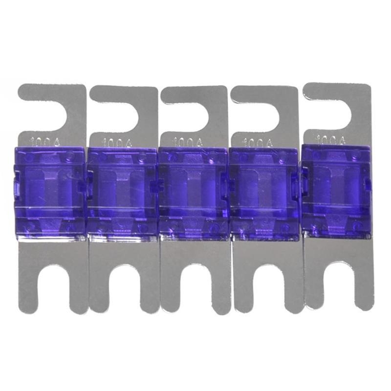 Fuses for Cars 5pcs/Set 30/40/60/80/100A Mini anl fuses Nickel Plated Car Stereo Audio 32V AFS Auto Stud Fuses Circuits Protect 100A
Fuses for Cars 5pcs/Set 30/40/60/80/100A Mini anl fuses Nickel Plated Car Stereo Audio 32V AFS Auto Stud Fuses Circuits Protect 100A