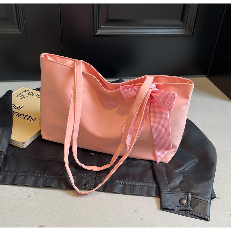 Nylon canvas bag women s 2025 new trendy fashion college style tote bag versatile ins large capacity bag рожевий
Nylon canvas bag women s 2025 new trendy fashion college style tote bag versatile ins large capacity bag рожевий