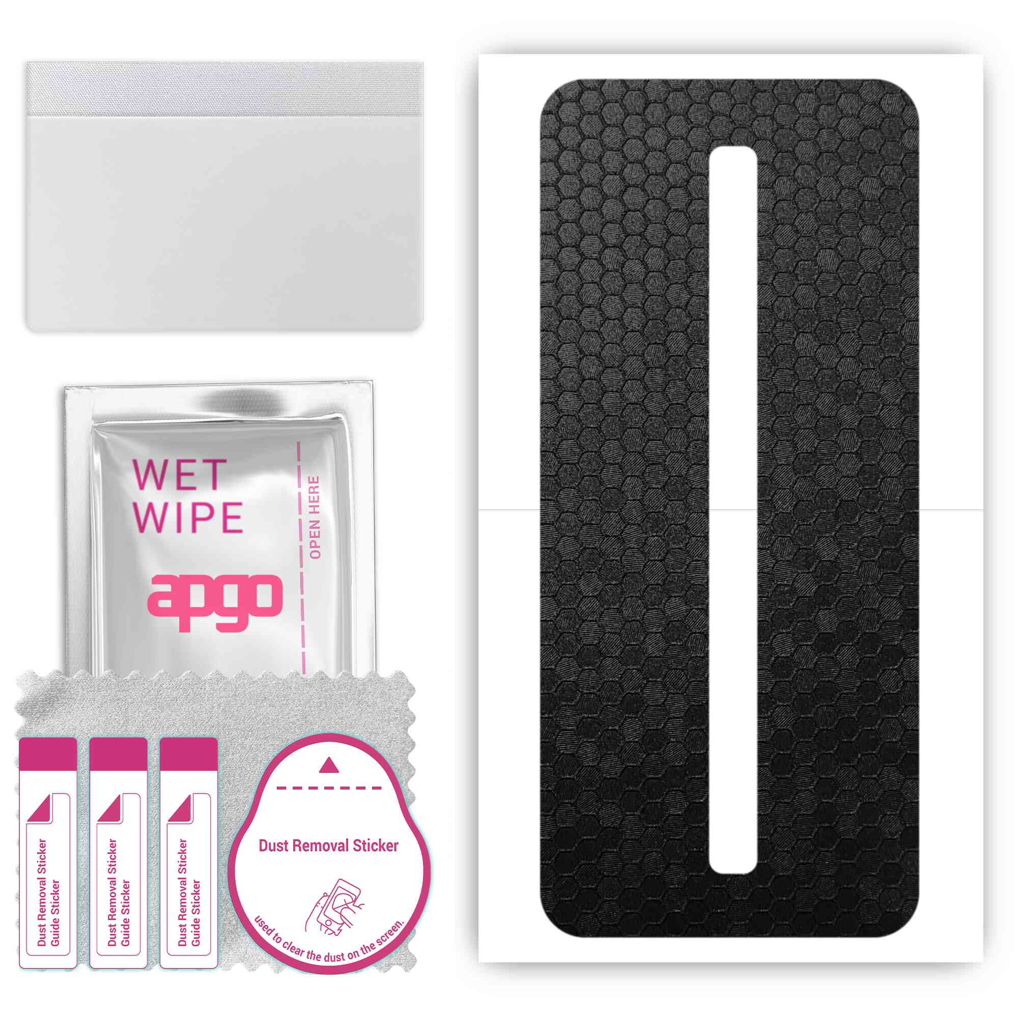 apgo Protective Skin Sticker for the back compatible with Nubia Red Magic 6S Pro, Wrap Film, Foil, Vinyl - Pattern Black Honeycomb
apgo Protective Skin Sticker for the back compatible with Nubia Red Magic 6S Pro, Wrap Film, Foil, Vinyl - Pattern Black Honeycomb