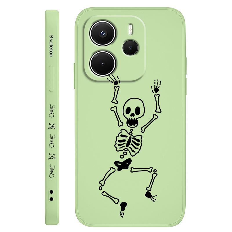 Jumping Skull Phone Case For Xiaomi Redmi Note 14 13 12 12S 11 11S 10 10S 9 9S 14C Pro Plus 4G 5G Liquid Silicone Cover Redmi 14C світло-зелений колір
Jumping Skull Phone Case For Xiaomi Redmi Note 14 13 12 12S 11 11S 10 10S 9 9S 14C Pro Plus 4G 5G Liquid Silicone Cover Redmi 14C світло-зелений колір