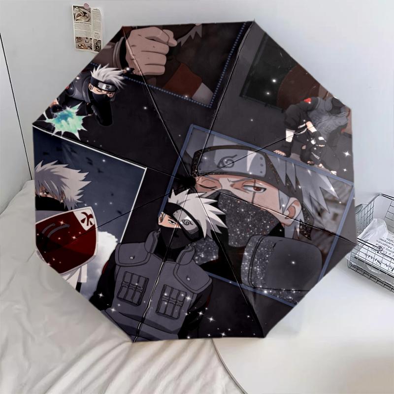 Naruto Anime Characters pattern, automatic folding umbrella, portable and foldable design, 8 ribs, a Christmas or birthday gift.
Naruto Anime Characters pattern, automatic folding umbrella, portable and foldable design, 8 ribs, a Christmas or birthday gift.