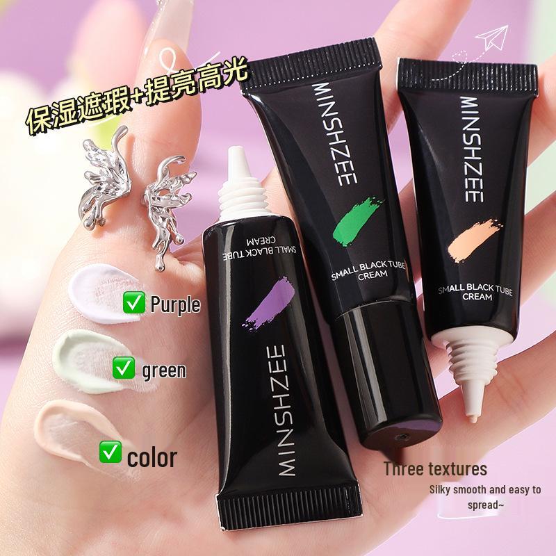 Mingxizhi Little Black Tube CC Cream: Moisturizing, Brightening, Concealing, and Skin Tone Enhancing Primer. Purple
Mingxizhi Little Black Tube CC Cream: Moisturizing, Brightening, Concealing, and Skin Tone Enhancing Primer. Purple
