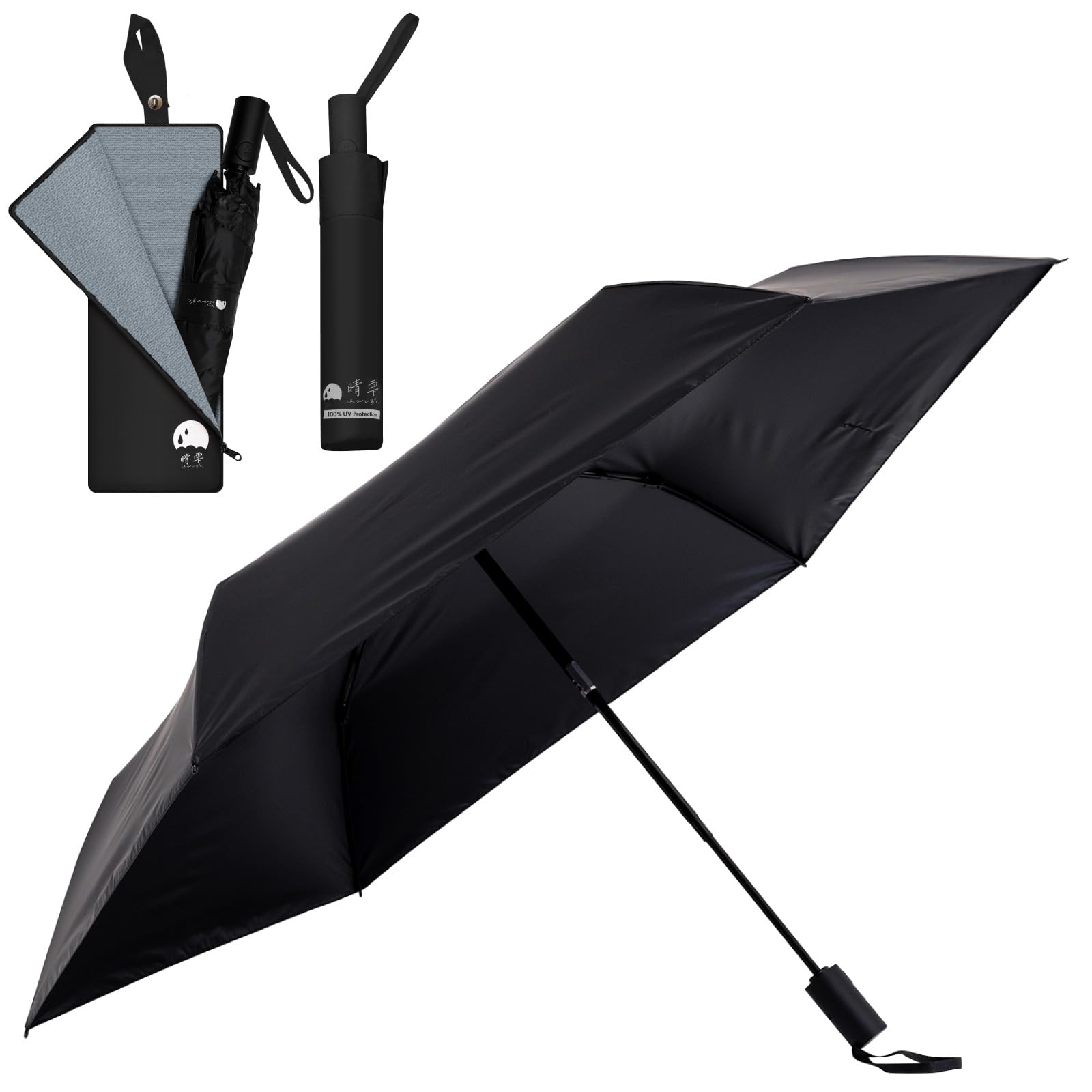 on Hare Shizuku Folding Complete UV Ultra Automatic Opening and Safety Lock For Sunny and Rainy Folding Ultra For Water Umbrella Case Black [Featured
on Hare Shizuku Folding Complete UV Ultra Automatic Opening and Safety Lock For Sunny and Rainy Folding Ultra For Water Umbrella Case Black [Featured
