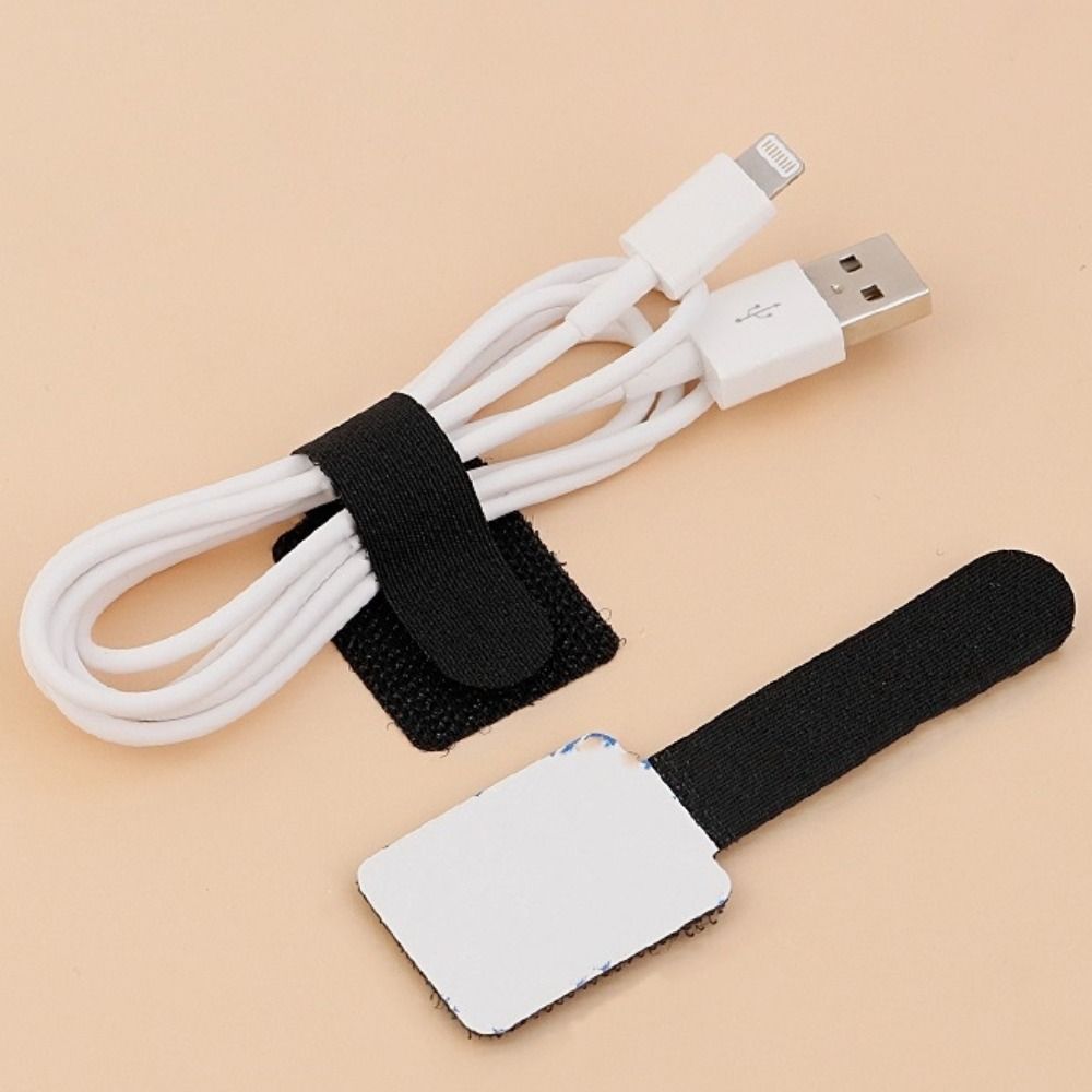 50pcs Fastening Data Cable Organizer Self-Adhesive Desktop Cable Manager Wire Organizer чорний
50pcs Fastening Data Cable Organizer Self-Adhesive Desktop Cable Manager Wire Organizer чорний