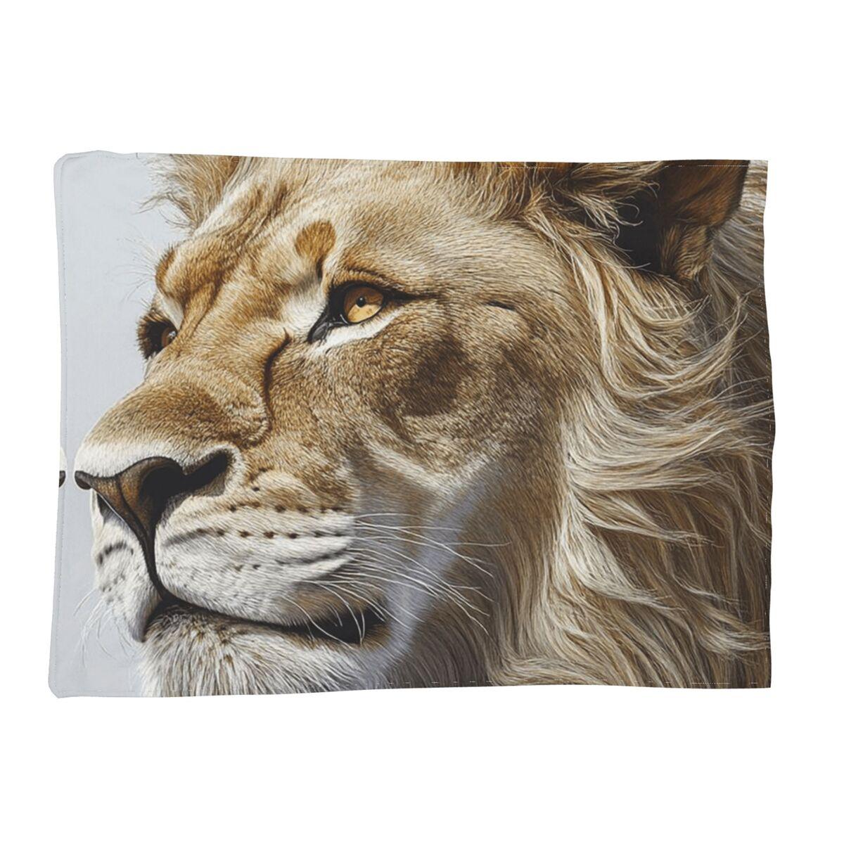 Lion Colourful Painting Blanket Soft Warm Flannel Throw Blanket Plush for Bed Living room Picnic Travel Home Couch 80x120cm
Lion Colourful Painting Blanket Soft Warm Flannel Throw Blanket Plush for Bed Living room Picnic Travel Home Couch 80x120cm
