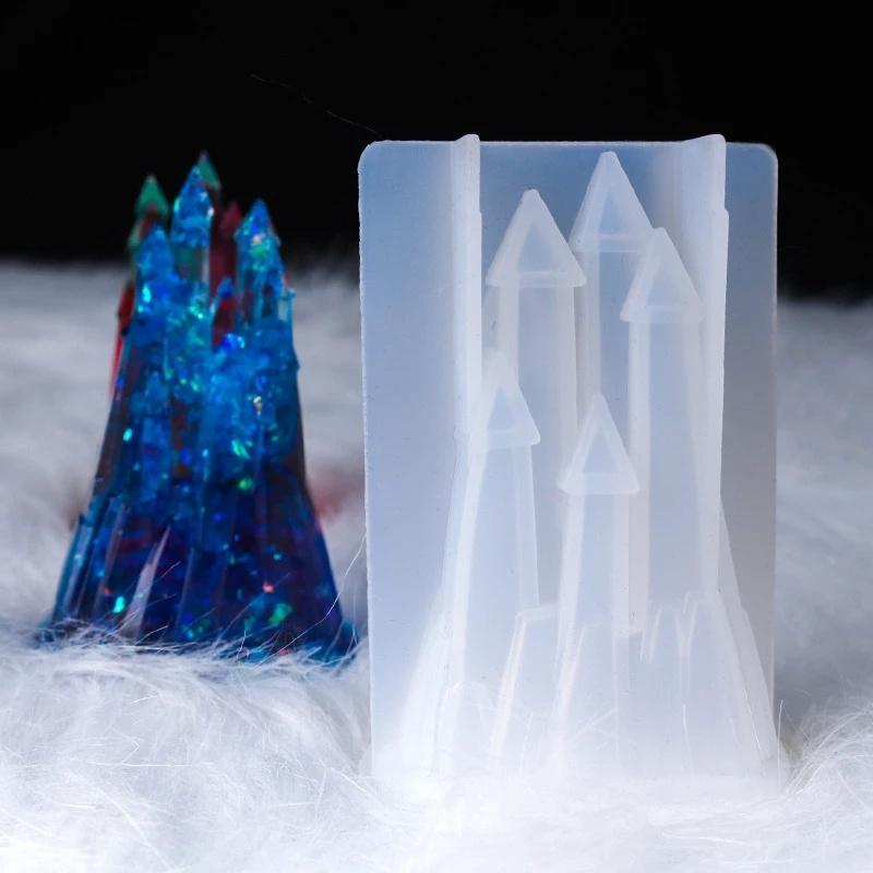 Handmade DIY Molds Resin Crystal Epoxy 3D Three-dimensional Castle Silicone Mold Castle Manual Decoration Silicon Moulds Gifts A
Handmade DIY Molds Resin Crystal Epoxy 3D Three-dimensional Castle Silicone Mold Castle Manual Decoration Silicon Moulds Gifts A
