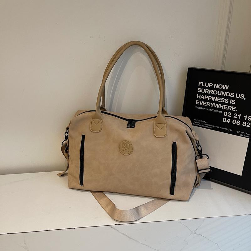 Ручная сумка для коротких поездок Большая вместимость Деловая дорожная сумка Сумка для фитнеса Дорожная сумка хаки