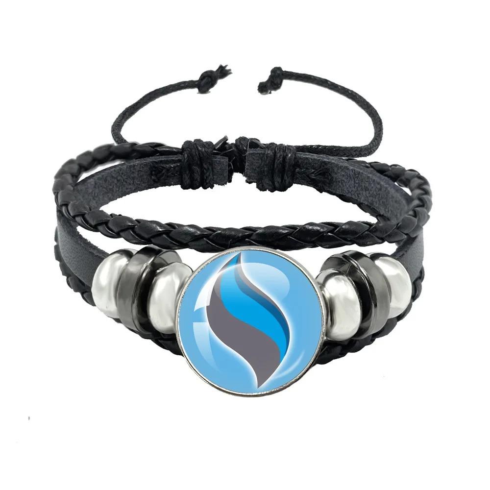 Anime Mega Stone Poke Snap Weave Leather Bracelet Glass Cabochon Adjustable Bangle Jewelry for Women Kids Gift
Anime Mega Stone Poke Snap Weave Leather Bracelet Glass Cabochon Adjustable Bangle Jewelry for Women Kids Gift