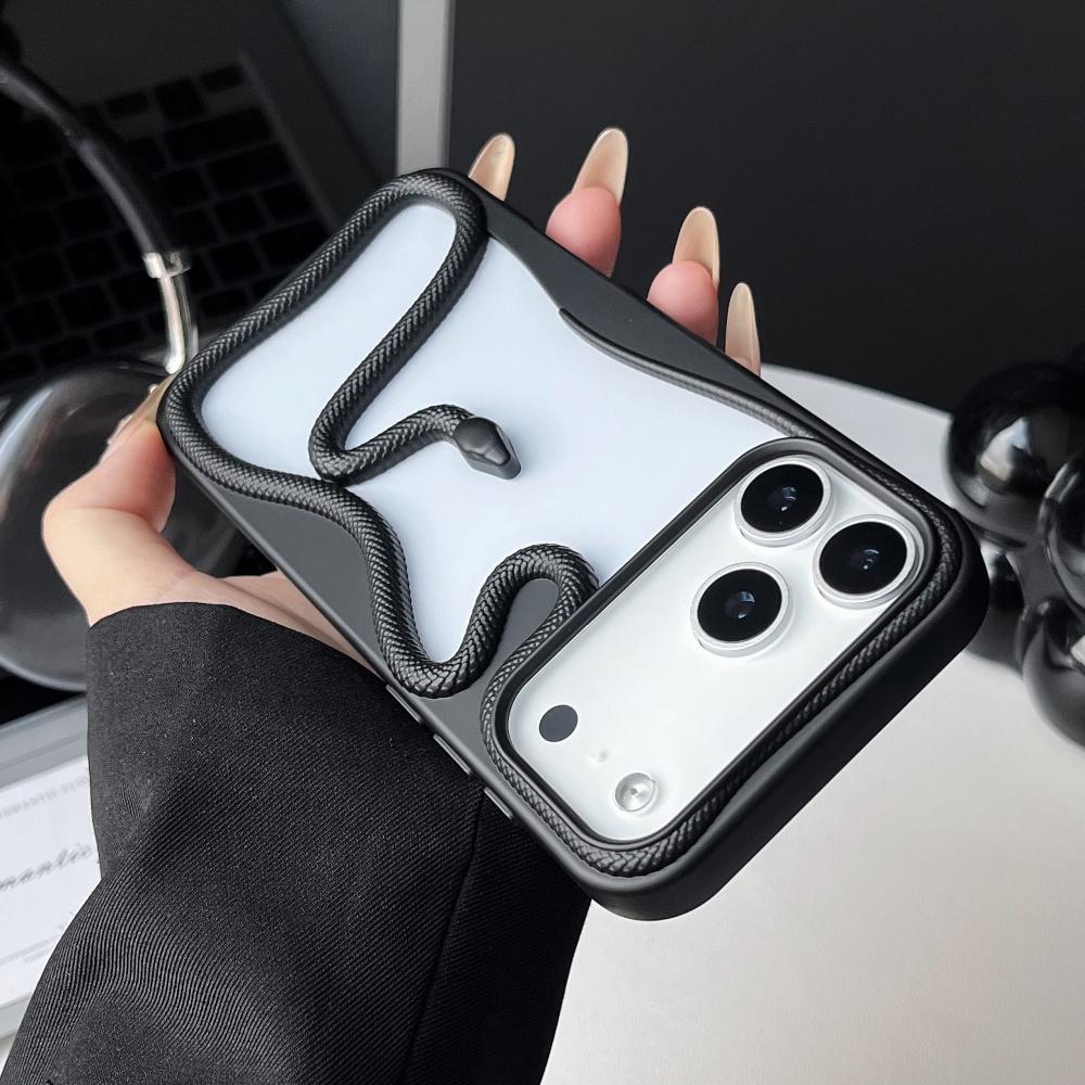3D Snake Hollow Heat Dissipate Case For iPhone 17 Air 15 16 14 13 12 Pro Max Plus 11 Shockproof Electroplated 17Pro Cover iPhone 15 Pro Max
3D Snake Hollow Heat Dissipate Case For iPhone 17 Air 15 16 14 13 12 Pro Max Plus 11 Shockproof Electroplated 17Pro Cover iPhone 15 Pro Max