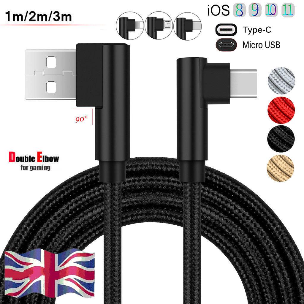 1'3M Быстрая зарядка 90 "Локоть Тип C / IOS / Micro USB Быстрые данные КабельiI IPhone
1'3M Быстрая зарядка 90 "Локоть Тип C / IOS / Micro USB Быстрые данные КабельiI IPhone