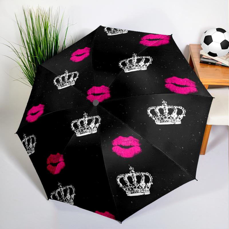 1PC Diamond Red Lips Umbrella Automatic Open/close, Sturdy Iron Frame & 8-Rib Struct, Umbrella for Women & Men, Christmas Gifts
1PC Diamond Red Lips Umbrella Automatic Open/close, Sturdy Iron Frame & 8-Rib Struct, Umbrella for Women & Men, Christmas Gifts