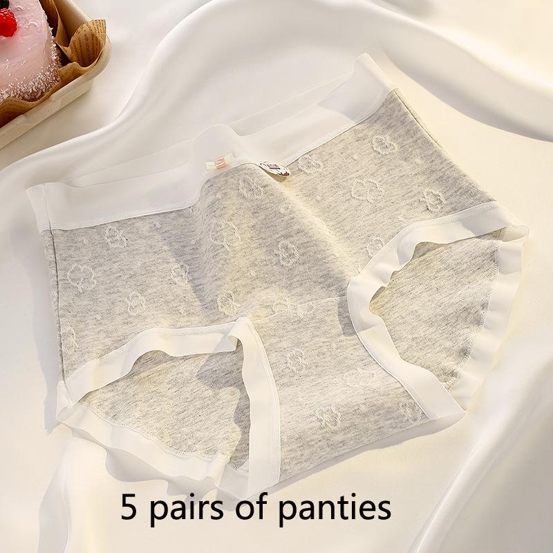 7A антибактериальные жаккардовые женские трусики с высокой талией, приятные для кожи, дышащие, антибактериальные, хлопковые, с обхватом бедра, бесследные женские трусики XL
7A антибактериальные жаккардовые женские трусики с высокой талией, приятные для кожи, дышащие, антибактериальные, хлопковые, с обхватом бедра, бесследные женские трусики XL