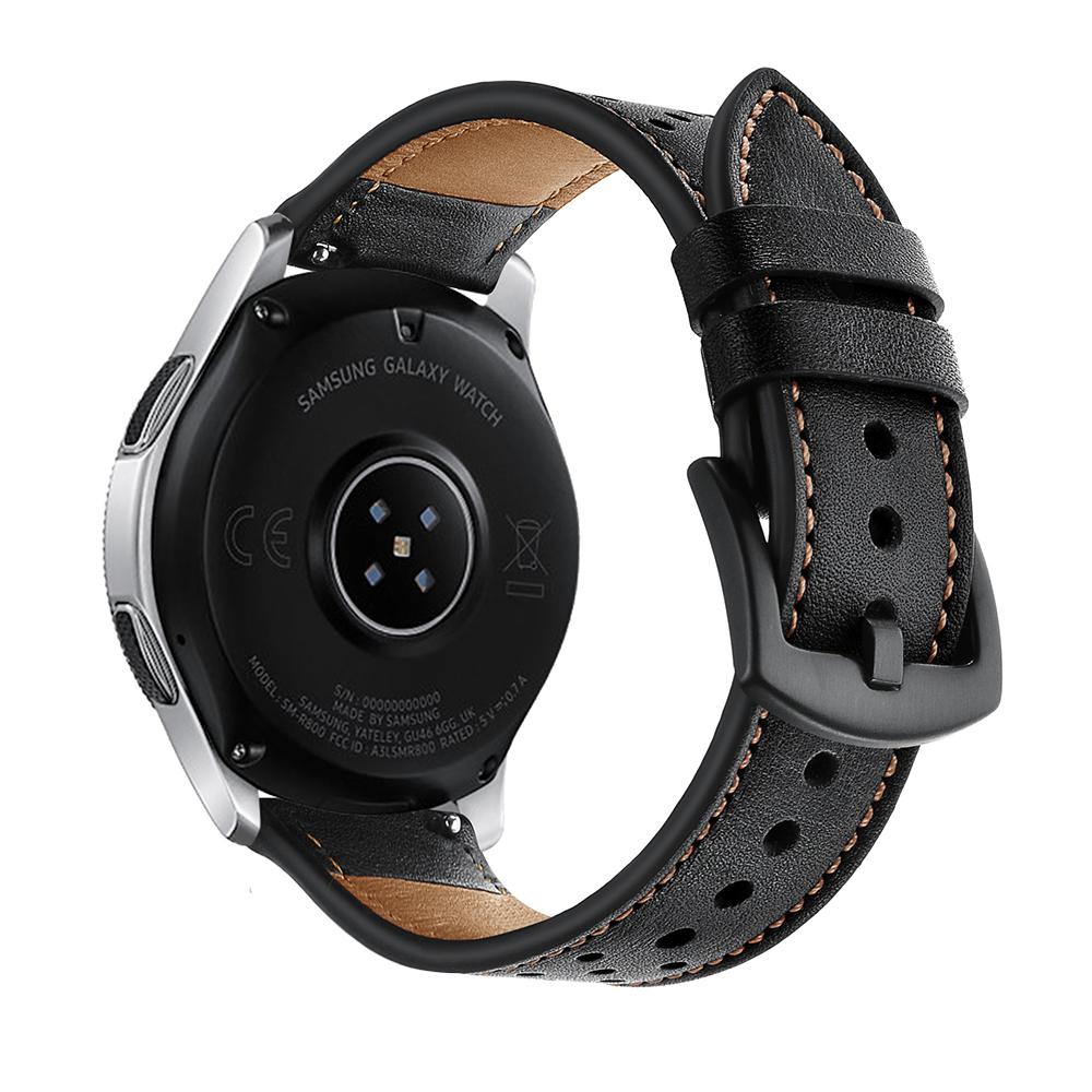 22mm Genuine Leather Replacement Smart Watch Strap for Samsung Galaxy Watch 46mm Black
22mm Genuine Leather Replacement Smart Watch Strap for Samsung Galaxy Watch 46mm Black