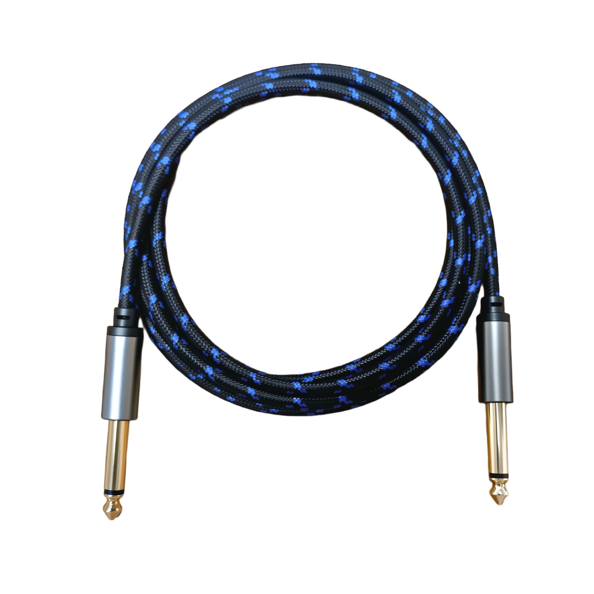 6.5mm Dual Core Male-to-Male Audio Cable for Speaker, Amplifier, Mic, Guitar, Keyboard, Mixer 1m темно-синий
6.5mm Dual Core Male-to-Male Audio Cable for Speaker, Amplifier, Mic, Guitar, Keyboard, Mixer 1m темно-синий