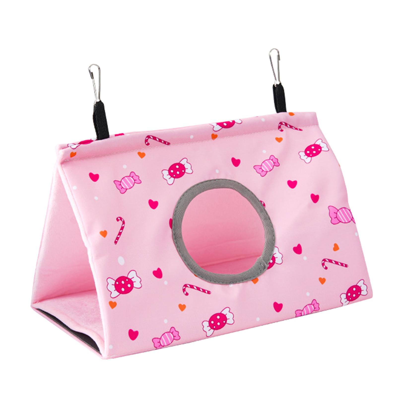 Colorful Bird Hammock Soft and Warm Bed for Resting Hiding Playing and Sleeping Convenient Hole Design for Easy Access S розовый
Colorful Bird Hammock Soft and Warm Bed for Resting Hiding Playing and Sleeping Convenient Hole Design for Easy Access S розовый