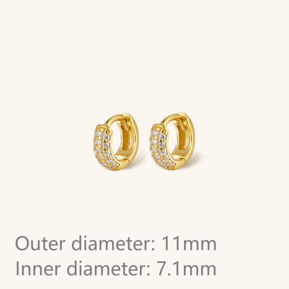 1/3Pairs Piercing Statement Triple Paved Hoop Earrings CZ Stone Gold Color Copper Huggies Cartilage Earrings For Women Jewelry
1/3Pairs Piercing Statement Triple Paved Hoop Earrings CZ Stone Gold Color Copper Huggies Cartilage Earrings For Women Jewelry