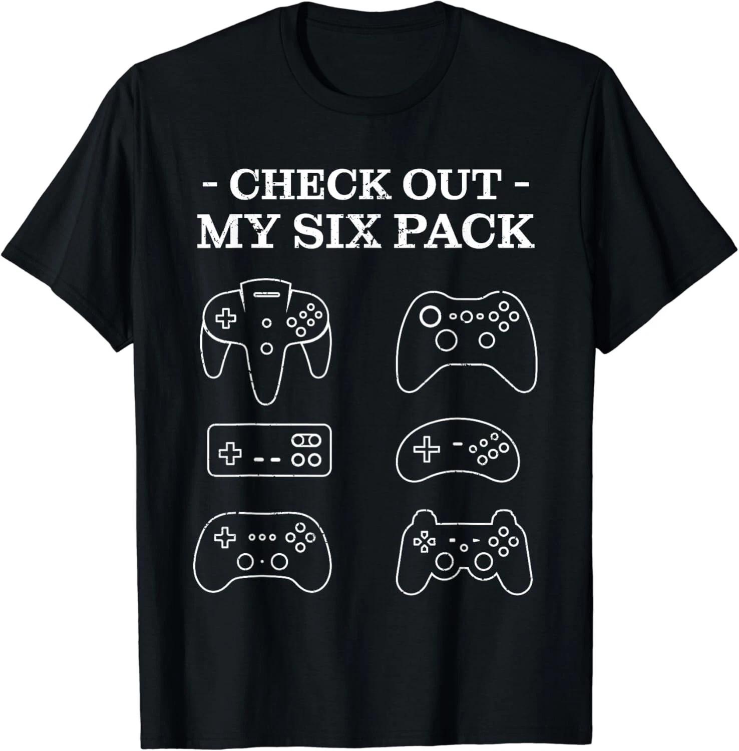 Check Out My 6 Six Pack Gamer Video Funny Gamers Gift Unisex T-Shirt S
Check Out My 6 Six Pack Gamer Video Funny Gamers Gift Unisex T-Shirt S