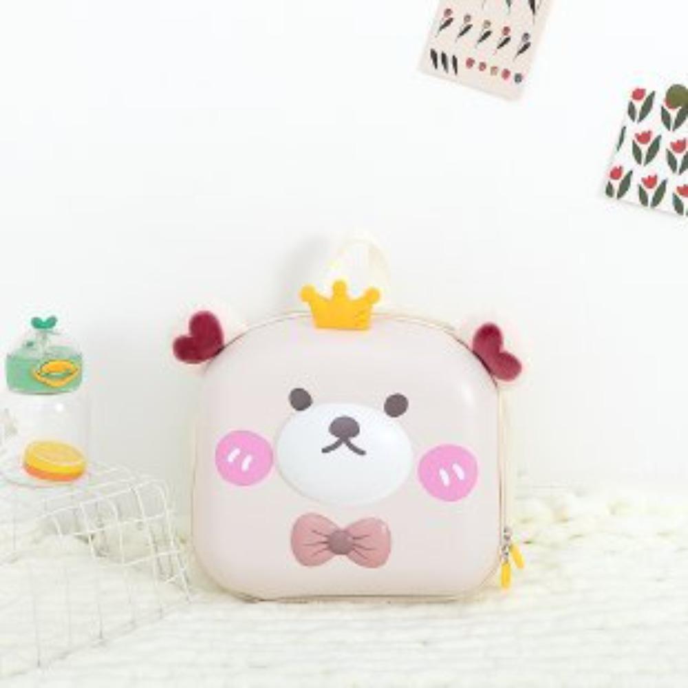 Super cute cartoon children s schoolbag EVA eggshell crown bear kindergarten backpack learn to walk baby cute schoolbag 26*10*25
Super cute cartoon children s schoolbag EVA eggshell crown bear kindergarten backpack learn to walk baby cute schoolbag 26*10*25