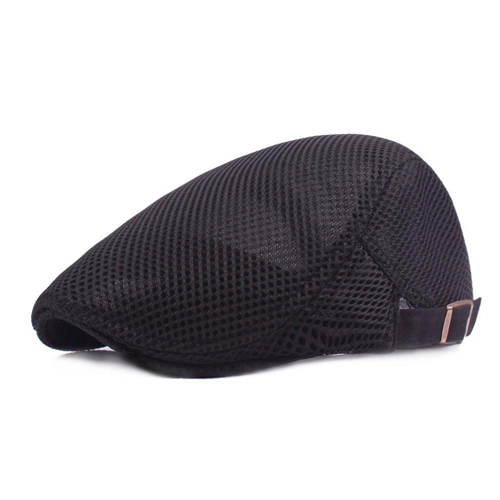 Beret Men S Summer Youth Mesh Breathable Forward Cap Middle-Aged And Elderly Casual Sun Hat Foreign Trade Cap Adjustable темно-коричневого кольору
Beret Men S Summer Youth Mesh Breathable Forward Cap Middle-Aged And Elderly Casual Sun Hat Foreign Trade Cap Adjustable темно-коричневого кольору