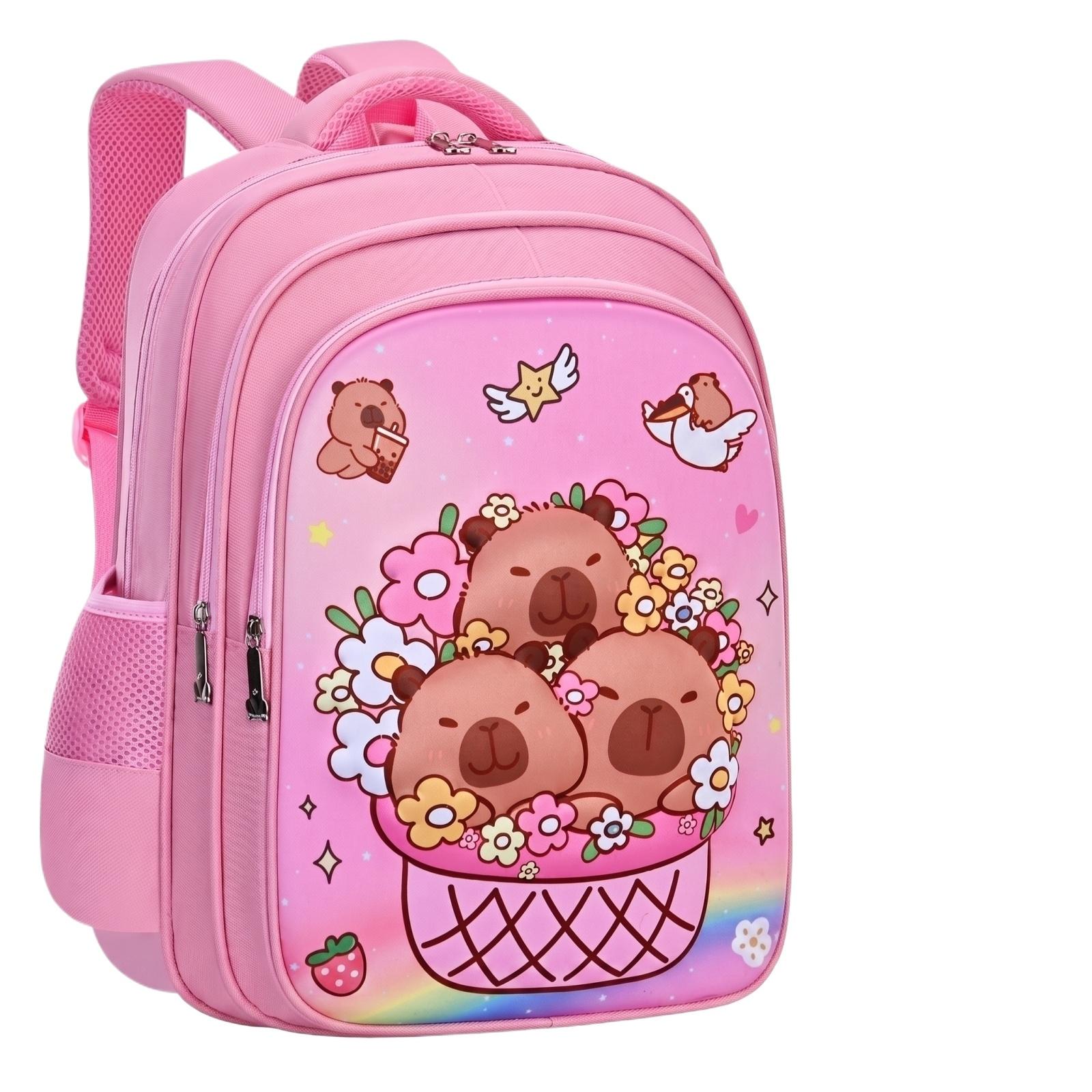Cute Capybara Backpack for Kids Lightweight School Bag with Multiple Compartments Adjustable Straps and Durable Material Suitable for Daily Use One Size
Cute Capybara Backpack for Kids Lightweight School Bag with Multiple Compartments Adjustable Straps and Durable Material Suitable for Daily Use One Size