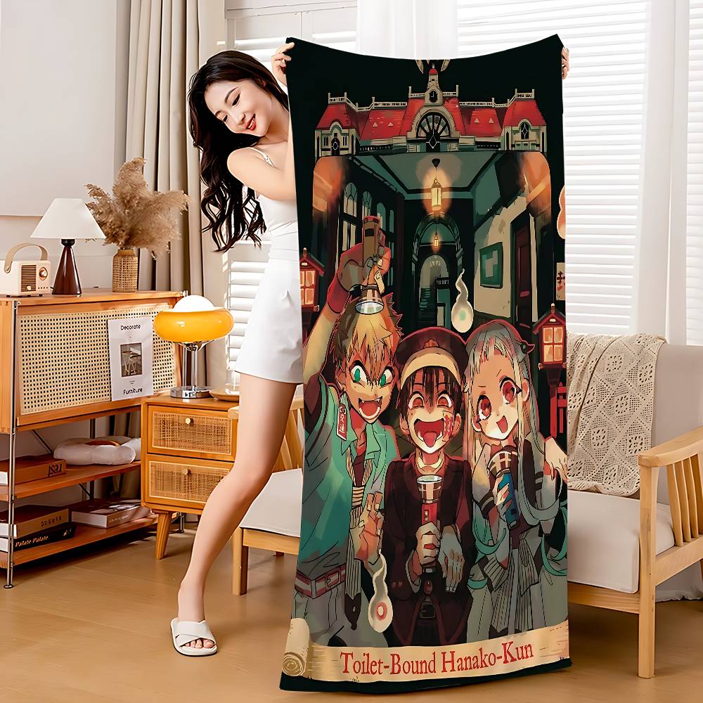 Anime Toilet Bound Hanako Kun Microfiber Blanket Quick Drying Beach Towels Oversized Printing Super Absorbent Pool Towel Blanket W30*H60(CM)
Anime Toilet Bound Hanako Kun Microfiber Blanket Quick Drying Beach Towels Oversized Printing Super Absorbent Pool Towel Blanket W30*H60(CM)