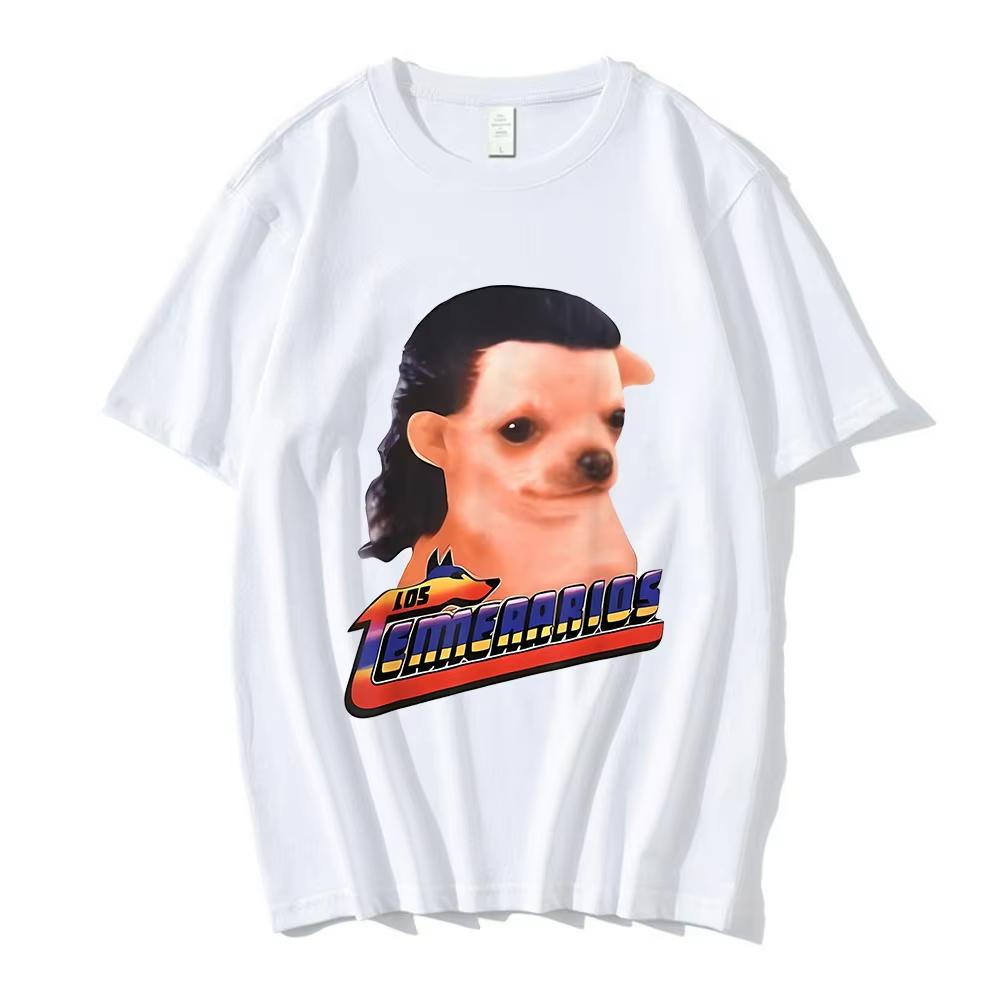 2026 Summer Los Temerarios Dog Funny Meme Tshirts Unisex Women Clothing Fashion Hip Hop T Shirt Cotton Casual Tshirt Streetwear S
2026 Summer Los Temerarios Dog Funny Meme Tshirts Unisex Women Clothing Fashion Hip Hop T Shirt Cotton Casual Tshirt Streetwear S