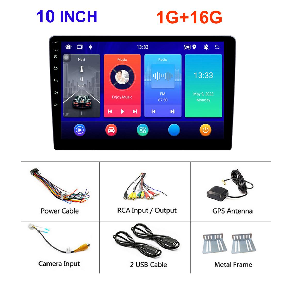R-760 10.1-inch HD IPS Screen Android Car Player 1G+16GB GPS Navigator Built-in FM Radio Type A 
R-760 10.1-inch HD IPS Screen Android Car Player 1G+16GB GPS Navigator Built-in FM Radio Type A