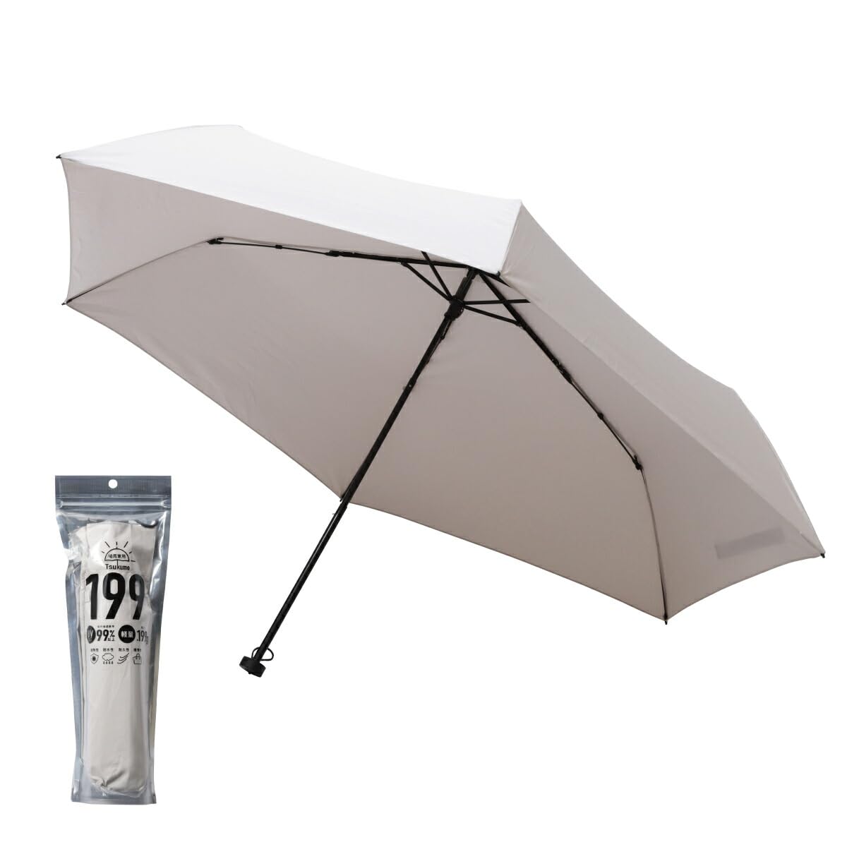 Мгновенно водоотталкивающий зонт Tsukumo, который остается сухим в момент складывания. Защита от УФ-лучей и тепла для солнечной и дождливой погоды Copa Corporation (бежевый) Это. Зонтик, бежевый
Мгновенно водоотталкивающий зонт Tsukumo, который остается сухим в момент складывания. Защита от УФ-лучей и тепла для солнечной и дождливой погоды Copa Corporation (бежевый) Это. Зонтик, бежевый