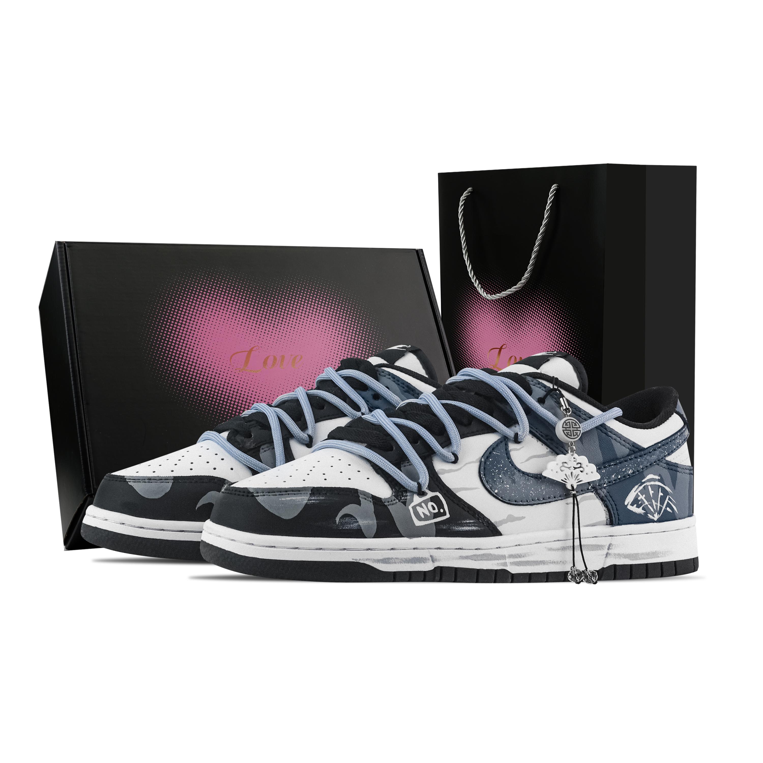 Nike Dunk Flow Fan, Heart Box Abrasion Resistant Slip Resistant Low top Skateboard Shoes Unisex Black Blue DD1391-100(Team529--) 45
Nike Dunk Flow Fan, Heart Box Abrasion Resistant Slip Resistant Low top Skateboard Shoes Unisex Black Blue DD1391-100(Team529--) 45