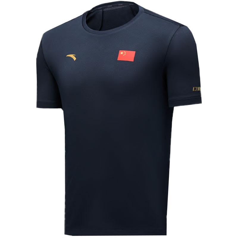 Anta Comfortable Versatile Simple Round Neck Breathable Fashion Short Sleeve T-Shirt Unisex Tops Midnight-Blue 452520101-3 3XL
Anta Comfortable Versatile Simple Round Neck Breathable Fashion Short Sleeve T-Shirt Unisex Tops Midnight-Blue 452520101-3 3XL