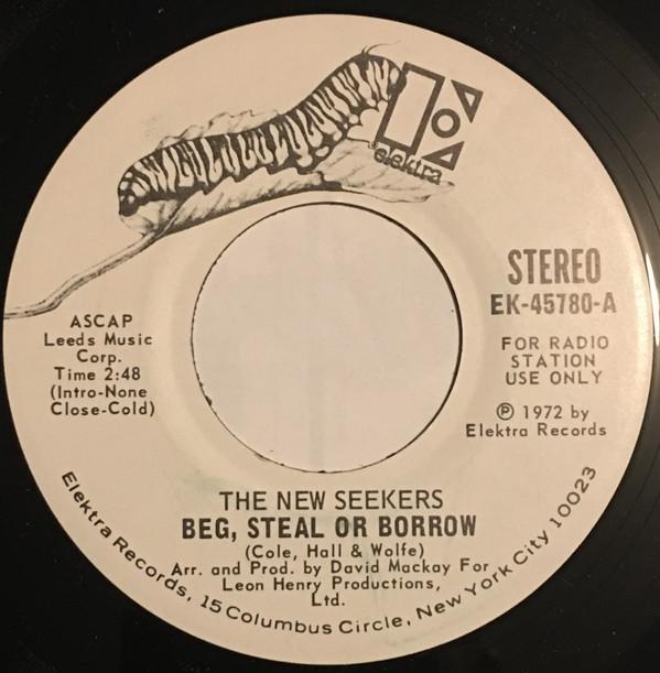 7inch Record NEW SEEKERS - Beg, Steal Or Borrow EK45780 Elektra 1972 US Pop Used
7inch Record NEW SEEKERS - Beg, Steal Or Borrow EK45780 Elektra 1972 US Pop Used