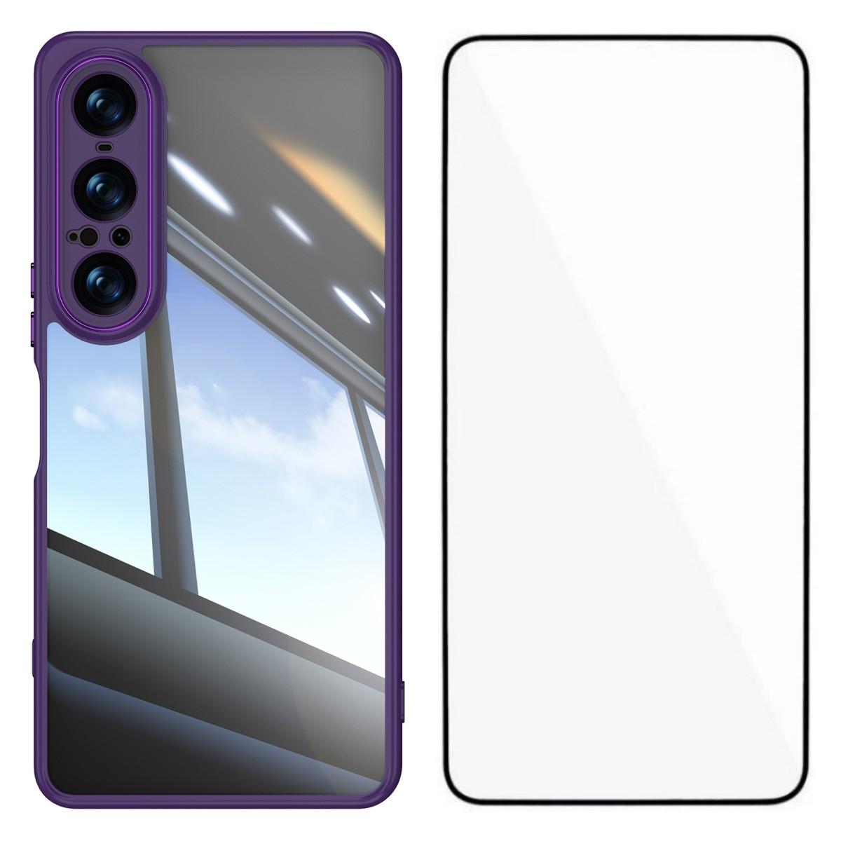 Для Sony Xperia 1 VII Чехол из ТПУ WANLONFENG Противоударный Прозрачный Чехол для Телефона с Защитной Пленкой из Закаленного Стекла Dark Purple
Для Sony Xperia 1 VII Чехол из ТПУ WANLONFENG Противоударный Прозрачный Чехол для Телефона с Защитной Пленкой из Закаленного Стекла Dark Purple