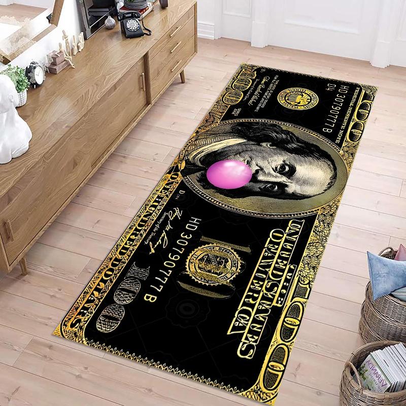 Money Dollar Bill Hallway Rug Runner Carpet Mat US Currency Pattern Home Decoration Floor Rugs for Living Room Bedroom Office 40X120CM
Money Dollar Bill Hallway Rug Runner Carpet Mat US Currency Pattern Home Decoration Floor Rugs for Living Room Bedroom Office 40X120CM