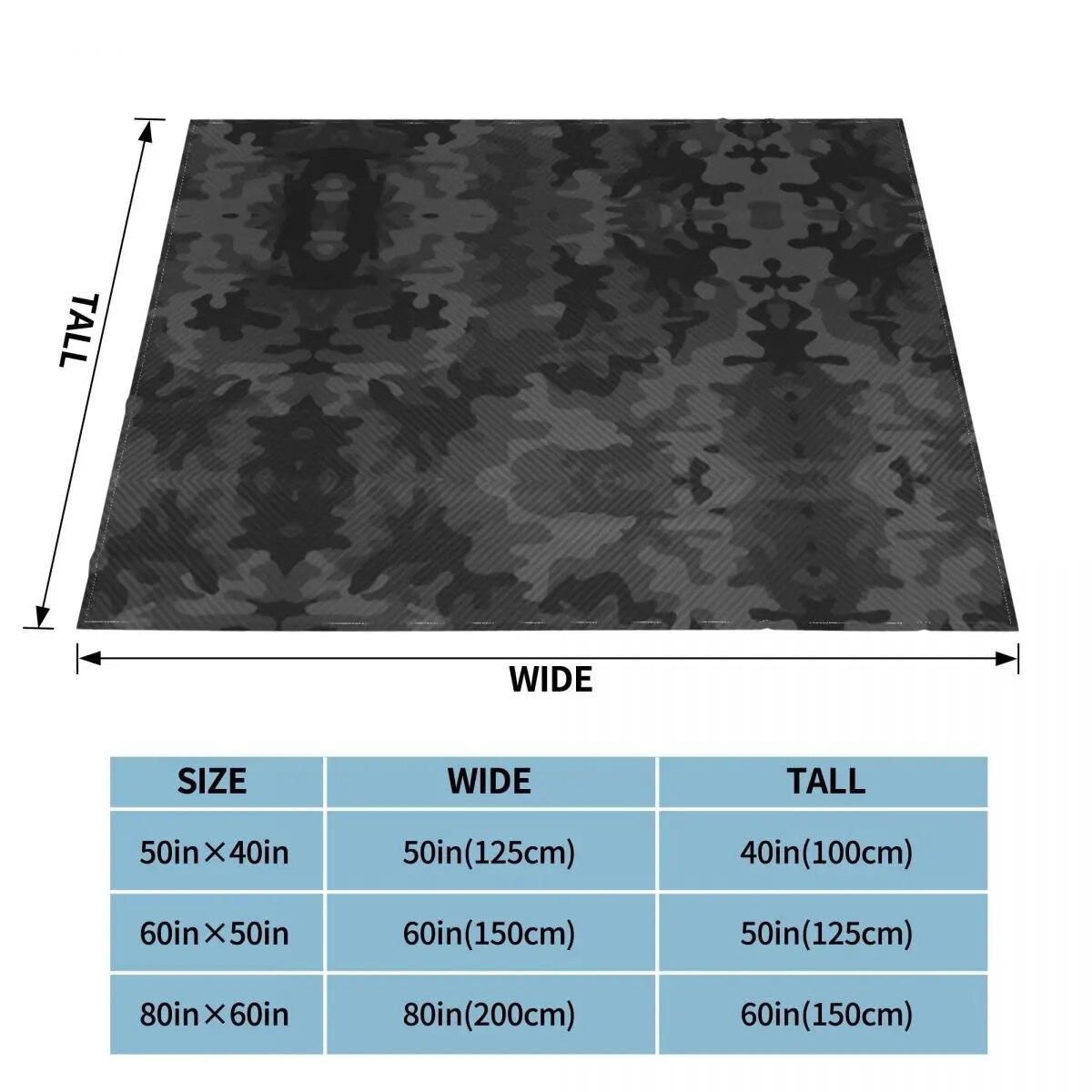 Углеродное камуфляжное вязаное одеяло, флисовое мультикамерное военное супермягкое одеяло для автомобиля, дивана, дивана, покрывала 75x100cm 30x40in
Углеродное камуфляжное вязаное одеяло, флисовое мультикамерное военное супермягкое одеяло для автомобиля, дивана, дивана, покрывала 75x100cm 30x40in
