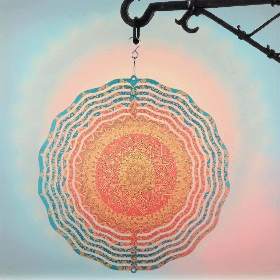 10 Inch Hanging Wind Spinner for Balcony Garden Decor 360 Rotating Hook with Artistic Movement Perfect Gift for Friends and Family 01A
10 Inch Hanging Wind Spinner for Balcony Garden Decor 360 Rotating Hook with Artistic Movement Perfect Gift for Friends and Family 01A