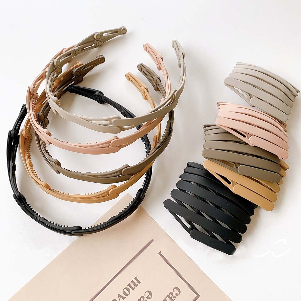 Fashion Korean Non-slip For Woman Girl Folding Hairband Telescopic Headband Head Wrap Acrylic
Fashion Korean Non-slip For Woman Girl Folding Hairband Telescopic Headband Head Wrap Acrylic
