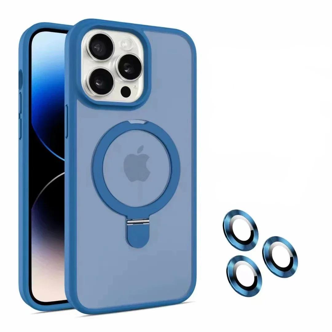 Luxury Magsafe Wireless Charging Case For iPhone 11 12 13 14 15 Pro Max 15 Plus Magnetic Ring Bracket Camera Protection Cover
Luxury Magsafe Wireless Charging Case For iPhone 11 12 13 14 15 Pro Max 15 Plus Magnetic Ring Bracket Camera Protection Cover