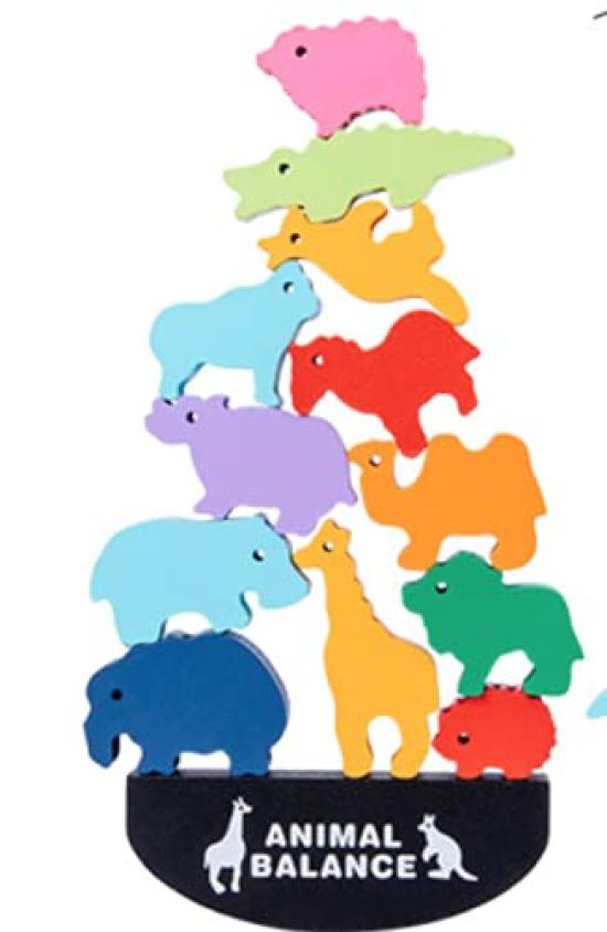 Animal Building Blocks Educational Toy Balance Animal 12 Pieces
Animal Building Blocks Educational Toy Balance Animal 12 Pieces