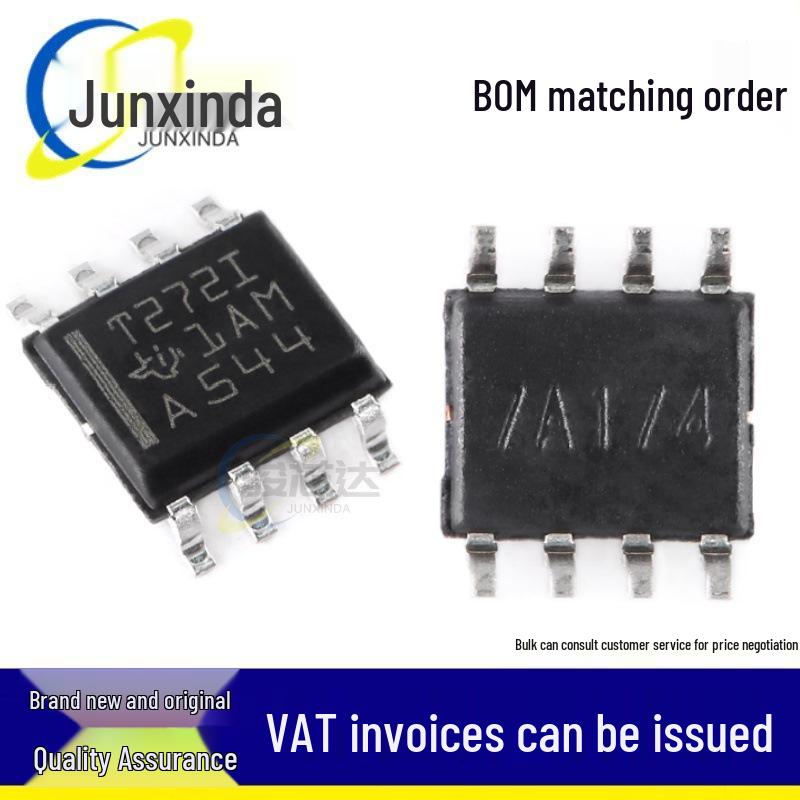 TLV272IDR SOIC-8 Dual Op-Amp Chip with T272I Silk Screen
TLV272IDR SOIC-8 Dual Op-Amp Chip with T272I Silk Screen