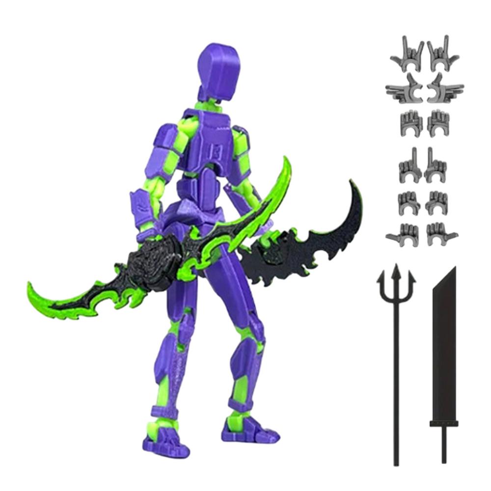 Multi-Jointed Movable Robot 3D Printed Mannequin Toyslucky 13 Dummy Action Figures Toys Gifts Game Gifts
Multi-Jointed Movable Robot 3D Printed Mannequin Toyslucky 13 Dummy Action Figures Toys Gifts Game Gifts