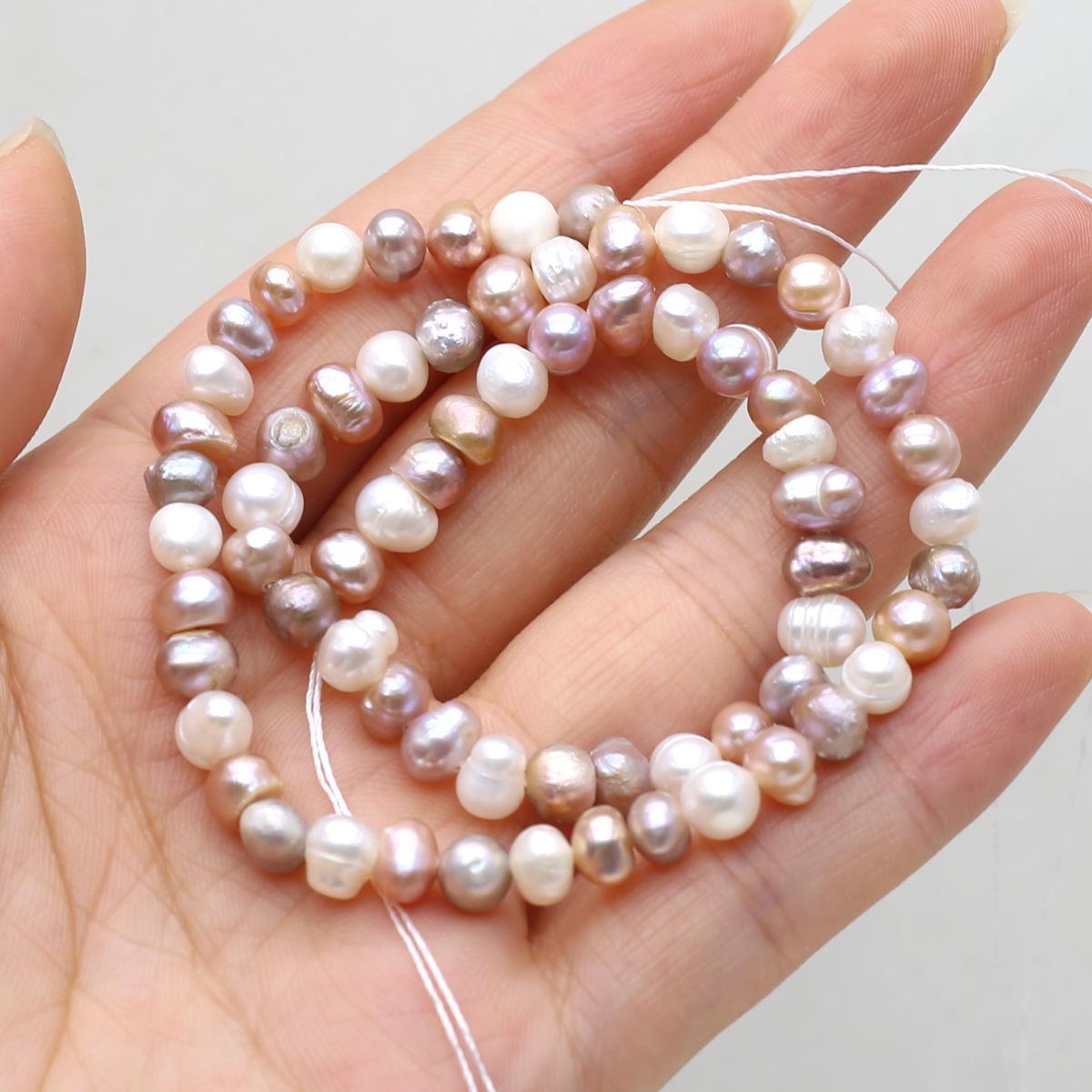 1String, Multicolor Natural Freshwater Pearls 5-6mm, Handmade Irregular Pearl Beads for Jewelry Making DIY Crafts, Needlework 36cm 1String/5-6mm-36cm разноцветный
1String, Multicolor Natural Freshwater Pearls 5-6mm, Handmade Irregular Pearl Beads for Jewelry Making DIY Crafts, Needlework 36cm 1String/5-6mm-36cm разноцветный