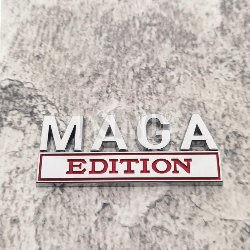 3D Maga Edition Metal Chrome Zinc Alloy Adhesive Emblem Decorative Badge Funny Decal Auto Accessory
3D Maga Edition Metal Chrome Zinc Alloy Adhesive Emblem Decorative Badge Funny Decal Auto Accessory