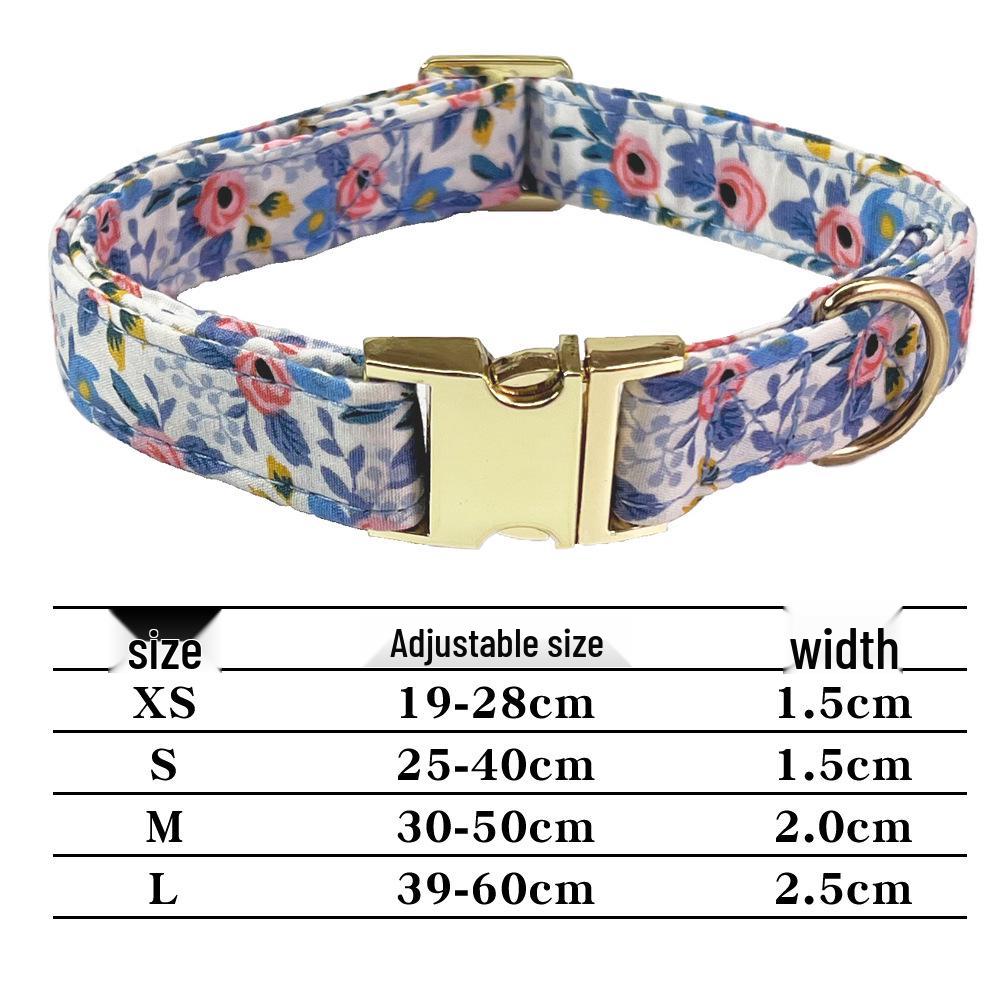 Гравированный цветочный ошейник и поводок для собак среднего/крупного размера S (25-40CM)
Гравированный цветочный ошейник и поводок для собак среднего/крупного размера S (25-40CM)